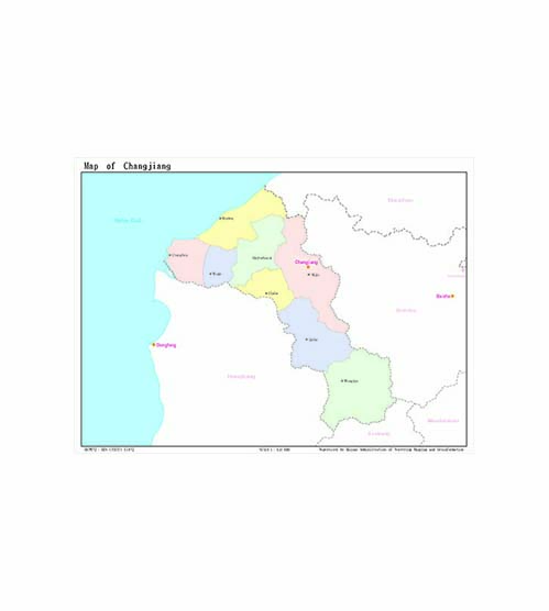 昌江黎族自治县地图