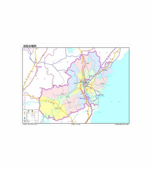 琼海市地图
