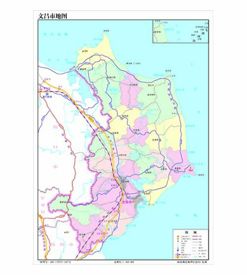 文昌市地图